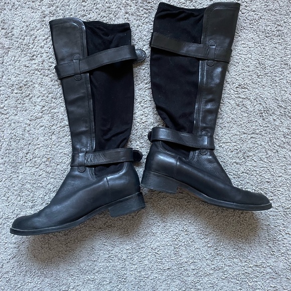 Cole Haan x Nike Air Suede and Leather Buckle Boot - Picture 2 of 5